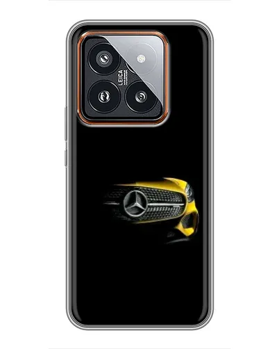 Чехол для Xiaomi 14 Pro с картинкой «Mercedes — ретро стиль»