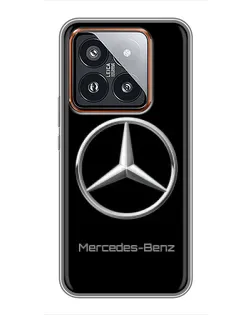 Чехол для Xiaomi 14 Pro с картинкой «Mercedes Silver Logo» Чехол для Xiaomi 14 Pro с картинкой «Mercedes Silver Logo»