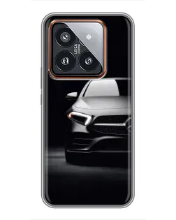 Чехол для Xiaomi 14 Pro с картинкой «Свет фар Mercedes» Чехол для Xiaomi 14 Pro с картинкой «Свет фар Mercedes»