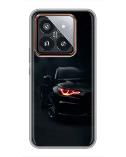 Чехол для Xiaomi 14 Pro с картинкой «Audi — хищный взгляд» Чехол для Xiaomi 14 Pro с картинкой «Audi — хищный взгляд»
