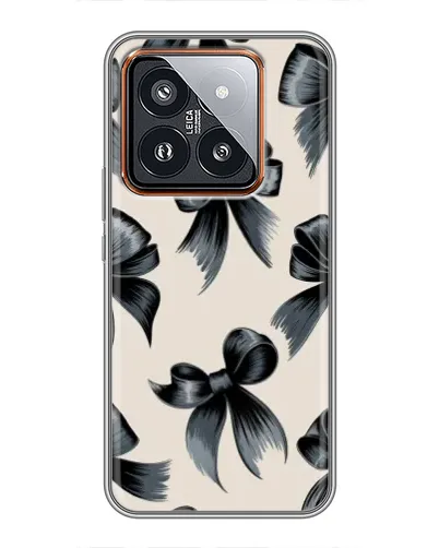 Чехол для Xiaomi 14 Pro с картинкой «Банты Coquette» Чехол для Xiaomi 14 Pro с картинкой «Банты Coquette»