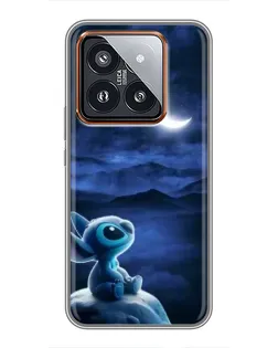 Чохол для Xiaomi 14 Pro з картинкою «Місячна ніч Стіча» Чохол для Xiaomi 14 Pro з картинкою «Місячна ніч Стіча»