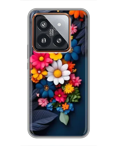 Чехол для Xiaomi 14 Pro с картинкой «Цветочная феерия» Чехол для Xiaomi 14 Pro с картинкой «Цветочная феерия»