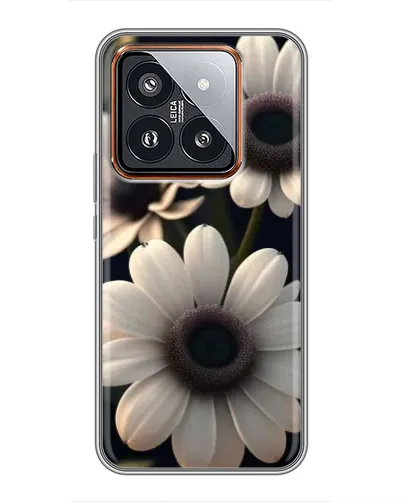 Чехол для Xiaomi 14 Pro с картинкой «Белые маргаритки макро» Чехол для Xiaomi 14 Pro с картинкой «Белые маргаритки макро»