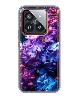 Чехол для Xiaomi 14 Pro с картинкой «Сиреневый цвет»