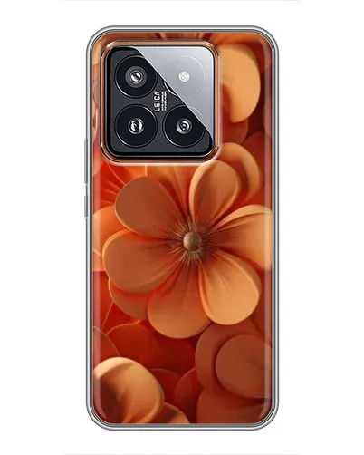Чехол для Xiaomi 14 Pro с картинкой «Оранжевый макро цветок» Чехол для Xiaomi 14 Pro с картинкой «Оранжевый макро цветок»
