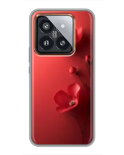 Чехол для Xiaomi 14 Pro с картинкой «Маковые соцветия» Чехол для Xiaomi 14 Pro с картинкой «Маковые соцветия»