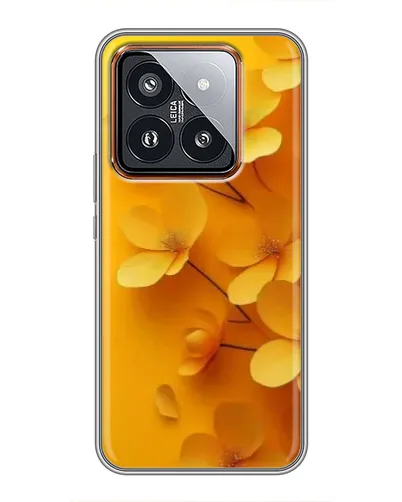 Чехол для Xiaomi 14 Pro с картинкой «Золотые лепестки» Чехол для Xiaomi 14 Pro с картинкой «Золотые лепестки»