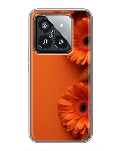 Чехол для Xiaomi 14 Pro с картинкой «Оранжевые герберы» Чехол для Xiaomi 14 Pro с картинкой «Оранжевые герберы»