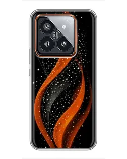 Чехол для Xiaomi 14 Pro с картинкой «Огненная звездная волна» Чехол для Xiaomi 14 Pro с картинкой «Огненная звездная волна»