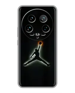 Чехол для Xiaomi 14 Ultra с картинкой «Jordan Gradient Logo»