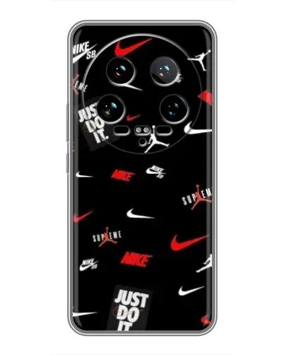 Чехол для Xiaomi 14 Ultra с картинкой «Nike Mix Pattern» Чехол для Xiaomi 14 Ultra с картинкой «Nike Mix Pattern»