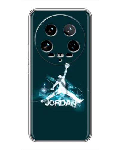 Чехол для Xiaomi 14 Ultra с картинкой «Jordan Blue Fire» Чехол для Xiaomi 14 Ultra с картинкой «Jordan Blue Fire»