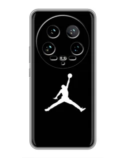 Чехол для Xiaomi 14 Ultra с картинкой «Jordan Silhouette»