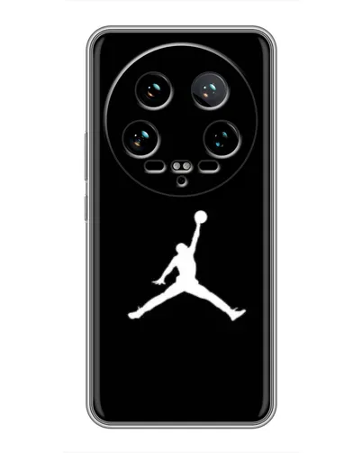 Чехол для Xiaomi 14 Ultra с картинкой «Jordan Silhouette» Чехол для Xiaomi 14 Ultra с картинкой «Jordan Silhouette»