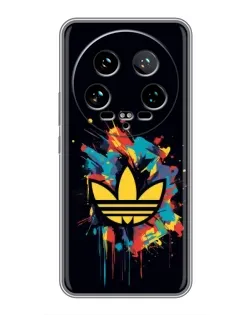 Чехол для Xiaomi 14 Ultra с картинкой «Adidas Splash»