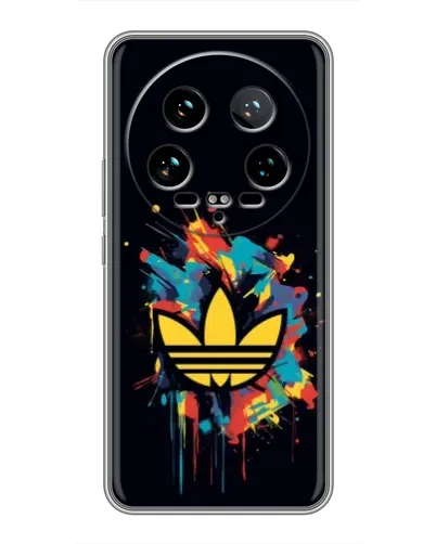 Чехол для Xiaomi 14 Ultra с картинкой «Adidas Splash»