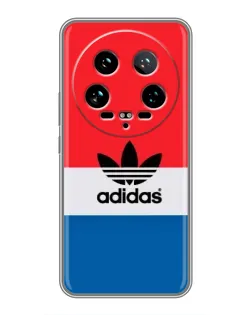 Чехол для Xiaomi 14 Ultra с картинкой «Ретро блоки Adidas»