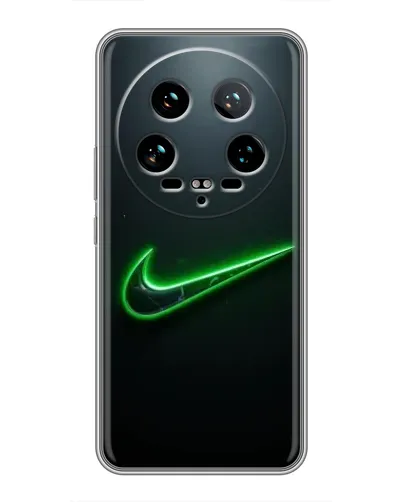 Чехол для Xiaomi 14 Ultra с картинкой «Неоновый контур Nike» Чехол для Xiaomi 14 Ultra с картинкой «Неоновый контур Nike»