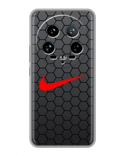 Чехол для Xiaomi 14 Ultra с картинкой «Nike — карбоновая сетка» Чехол для Xiaomi 14 Ultra с картинкой «Nike — карбоновая сетка»
