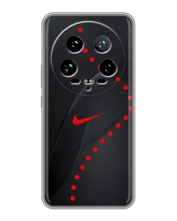 Чехол для Xiaomi 14 Ultra с картинкой «Абстрактный дизайн Nike»