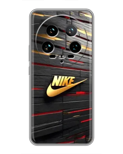 Чехол для Xiaomi 14 Ultra с картинкой «Золотой Nike на металле» Чехол для Xiaomi 14 Ultra с картинкой «Золотой Nike на металле»