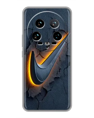Чехол для Xiaomi 14 Ultra с картинкой «Объемный логотип Найк» Чехол для Xiaomi 14 Ultra с картинкой «Объемный логотип Найк»