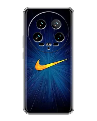 Чехол для Xiaomi 14 Ultra с картинкой «Синий пульс Nike» Чехол для Xiaomi 14 Ultra с картинкой «Синий пульс Nike»