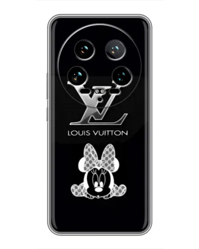 Чехол для Xiaomi 14 Ultra с картинкой «LV и Минни Маус»