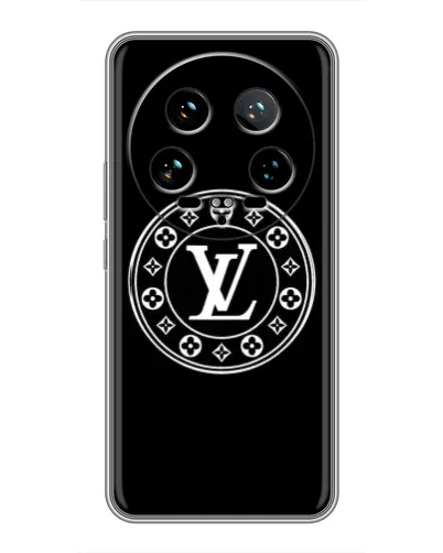 Чехол для Xiaomi 14 Ultra с картинкой «LV — печать стиля»