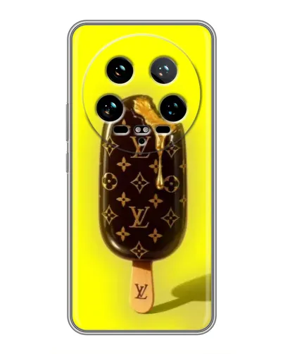 Чехол для Xiaomi 14 Ultra с картинкой «Мороженое от LV»