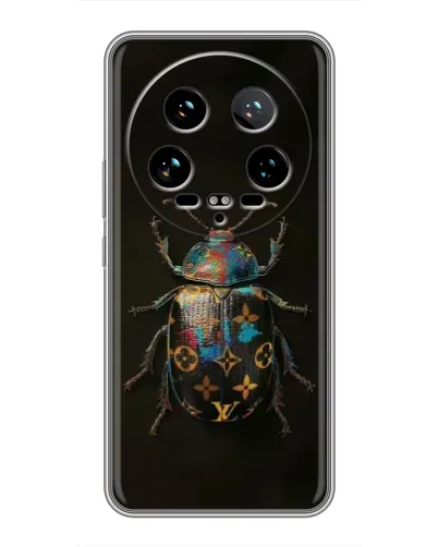 Чехол для Xiaomi 14 Ultra с картинкой «LV — мраморный принт»