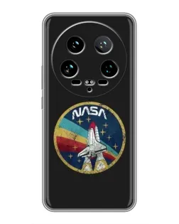 Чехол для Xiaomi 14 Ultra с картинкой «NASA — эмблема миссии» Чехол для Xiaomi 14 Ultra с картинкой «NASA — эмблема миссии»