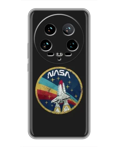 Чехол для Xiaomi 14 Ultra с картинкой «NASA — эмблема миссии» Чехол для Xiaomi 14 Ultra с картинкой «NASA — эмблема миссии»