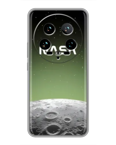 Чехол для Xiaomi 14 Ultra с картинкой «NASA — лунный градиент» Чехол для Xiaomi 14 Ultra с картинкой «NASA — лунный градиент»