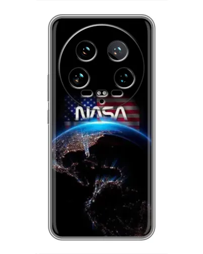 Чехол для Xiaomi 14 Ultra с картинкой «Земля из космоса NASA» Чехол для Xiaomi 14 Ultra с картинкой «Земля из космоса NASA»