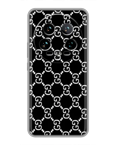 Чехол для Xiaomi 14 Ultra с картинкой «Gucci — сетчатый паттерн» Чехол для Xiaomi 14 Ultra с картинкой «Gucci — сетчатый паттерн»