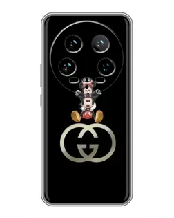 Чехол для Xiaomi 14 Ultra с картинкой «Минни Маус на лого» Чехол для Xiaomi 14 Ultra с картинкой «Минни Маус на лого»