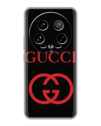 Чехол для Xiaomi 14 Ultra с картинкой «Gucci — красный логотип» Чехол для Xiaomi 14 Ultra с картинкой «Gucci — красный логотип»