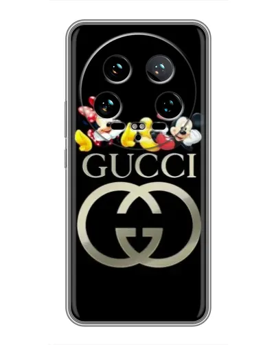 Чехол для Xiaomi 14 Ultra с картинкой «Gucci — герои Disney» Чехол для Xiaomi 14 Ultra с картинкой «Gucci — герои Disney»