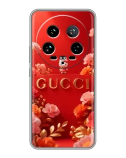 Чехол для Xiaomi 14 Ultra с картинкой «Gucci — золотой сад» Чехол для Xiaomi 14 Ultra с картинкой «Gucci — золотой сад»
