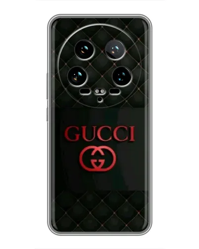 Чехол для Xiaomi 14 Ultra с картинкой «Gucci — стеганый черный» Чехол для Xiaomi 14 Ultra с картинкой «Gucci — стеганый черный»