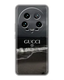 Чехол для Xiaomi 14 Ultra с картинкой «Gucci — морской прибой» Чехол для Xiaomi 14 Ultra с картинкой «Gucci — морской прибой»