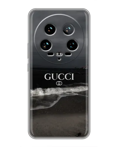 Чехол для Xiaomi 14 Ultra с картинкой «Gucci — морской прибой» Чехол для Xiaomi 14 Ultra с картинкой «Gucci — морской прибой»