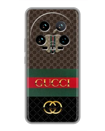 Чехол для Xiaomi 14 Ultra с картинкой «Gucci — брендированный десерт» Чехол для Xiaomi 14 Ultra с картинкой «Gucci — брендированный десерт»