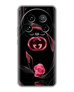 Чехол для Xiaomi 14 Ultra с картинкой «Gucci — неоновая роза» Чехол для Xiaomi 14 Ultra с картинкой «Gucci — неоновая роза»