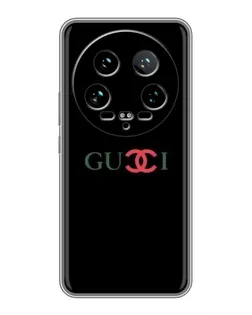 Чехол для Xiaomi 14 Ultra с картинкой «Gucci — красный градиент» Чехол для Xiaomi 14 Ultra с картинкой «Gucci — красный градиент»