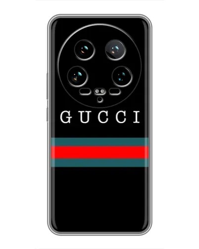 Чехол для Xiaomi 14 Ultra с картинкой «Gucci — красный пояс» Чехол для Xiaomi 14 Ultra с картинкой «Gucci — красный пояс»