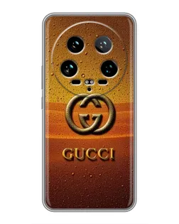 Чехол для Xiaomi 14 Ultra с картинкой «Gucci — солнечный градиент» Чехол для Xiaomi 14 Ultra с картинкой «Gucci — солнечный градиент»
