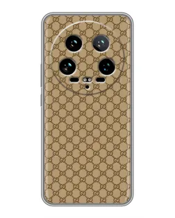 Чехол для Xiaomi 14 Ultra с картинкой «Gucci — классический беж» Чехол для Xiaomi 14 Ultra с картинкой «Gucci — классический беж»